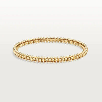 [Luxe Jewelery]Clover & Clash Bracelet 3-Piece Stack set