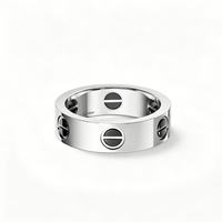 [Luxe Jewelry] LOVE RING 5.5MM NO DIAMONDS  CERAMIC