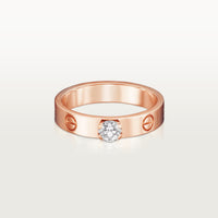 [Luxe Jewelry] LOVE RING 3.6MM 1 BIG DIAMOND