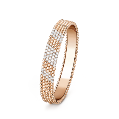 [Luxe Jewelry]FIVE-ROW DIAMOND BRACELET