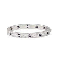 [Luxe Jewelry] LOVE BRACELET 6.1MM DIAMOND-PAVED CERAMIC
