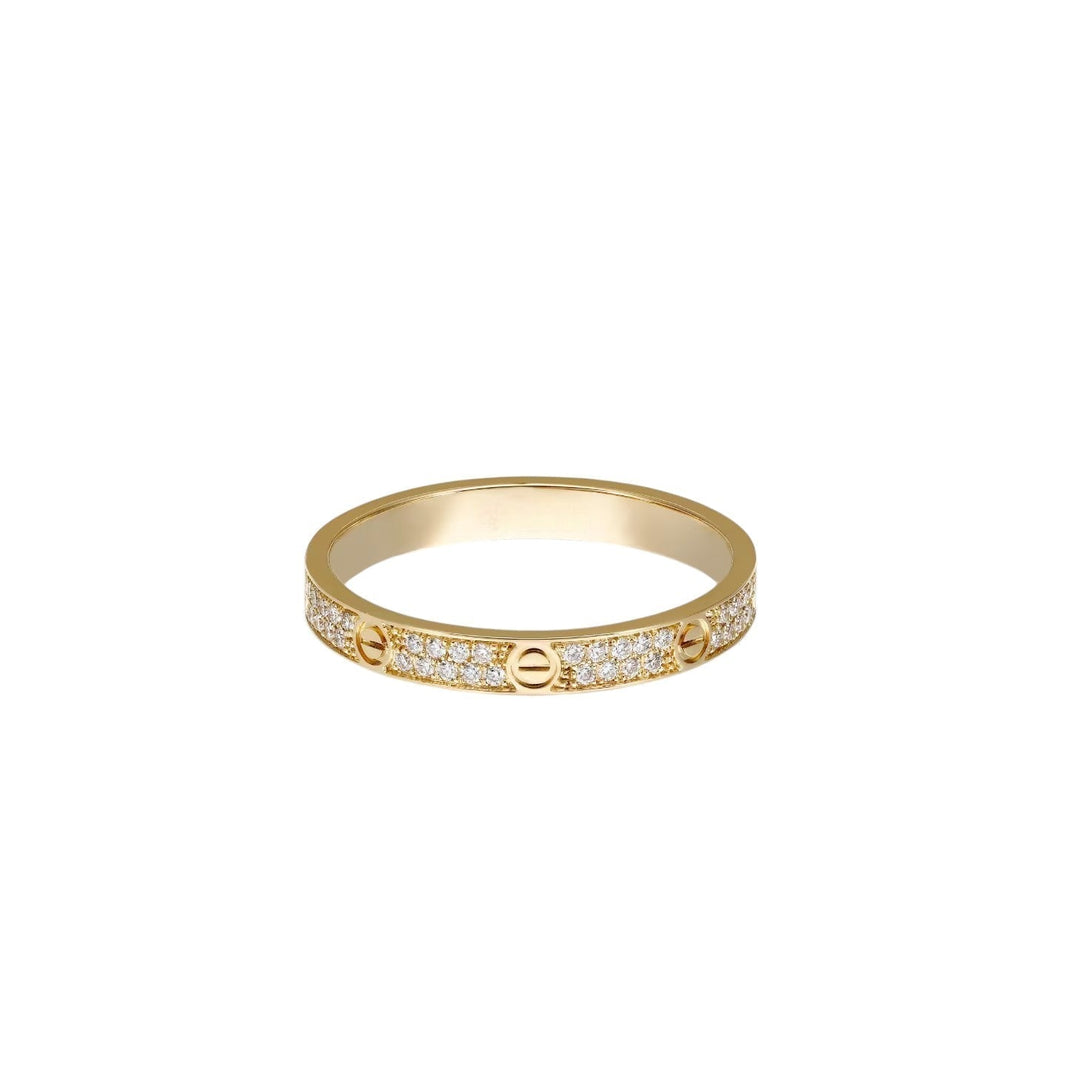 [Luxe Jewelry] LOVE RING 2.65MM DIAMOND