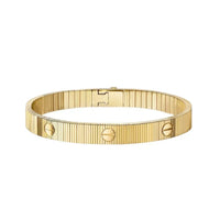 [Luxe Jewelery]Clover Lucky Spring & Love & Juste Garden 3-Piece  Bracelet Stack Set