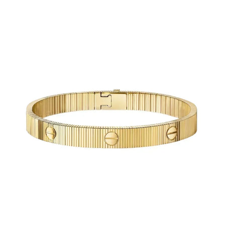 [Luxe Jewelery]Clover Lucky Spring & Love & Juste Garden 3-Piece  Bracelet Stack Set