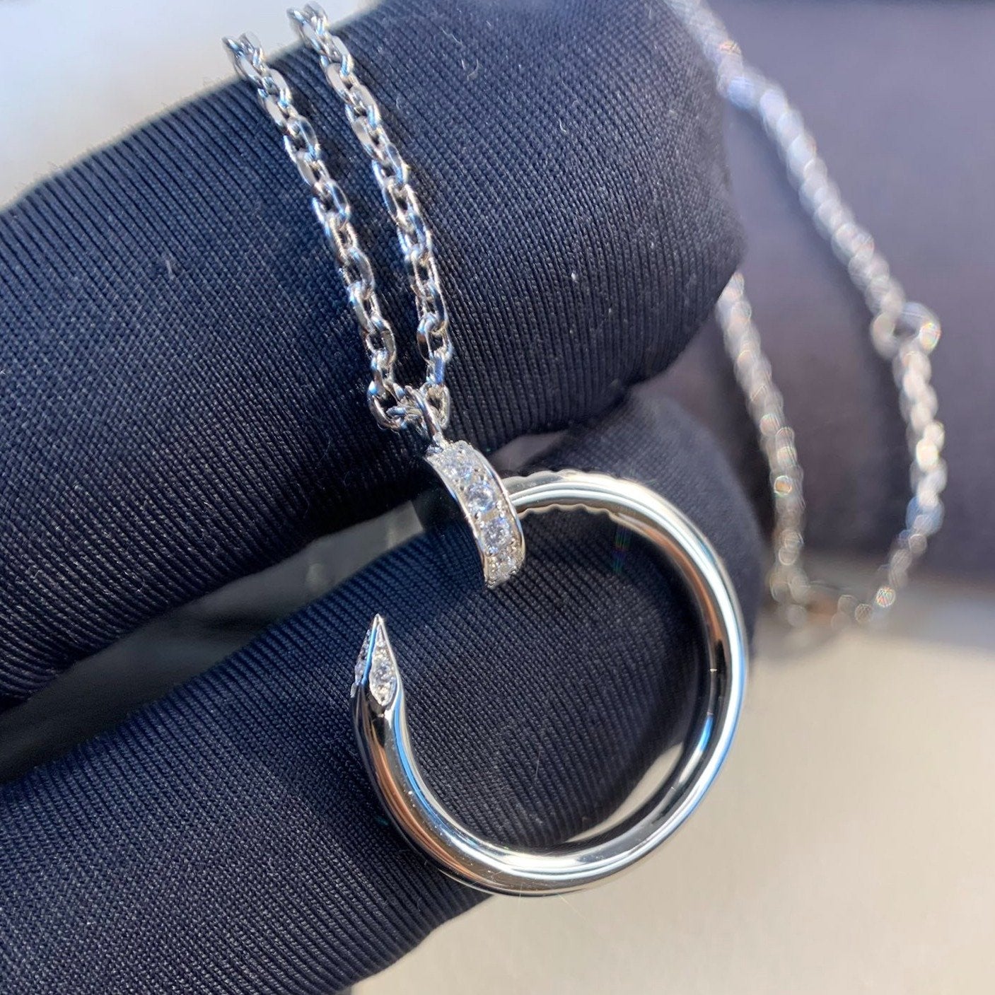 [Luxe]JUSTE NECKLACE SILVER