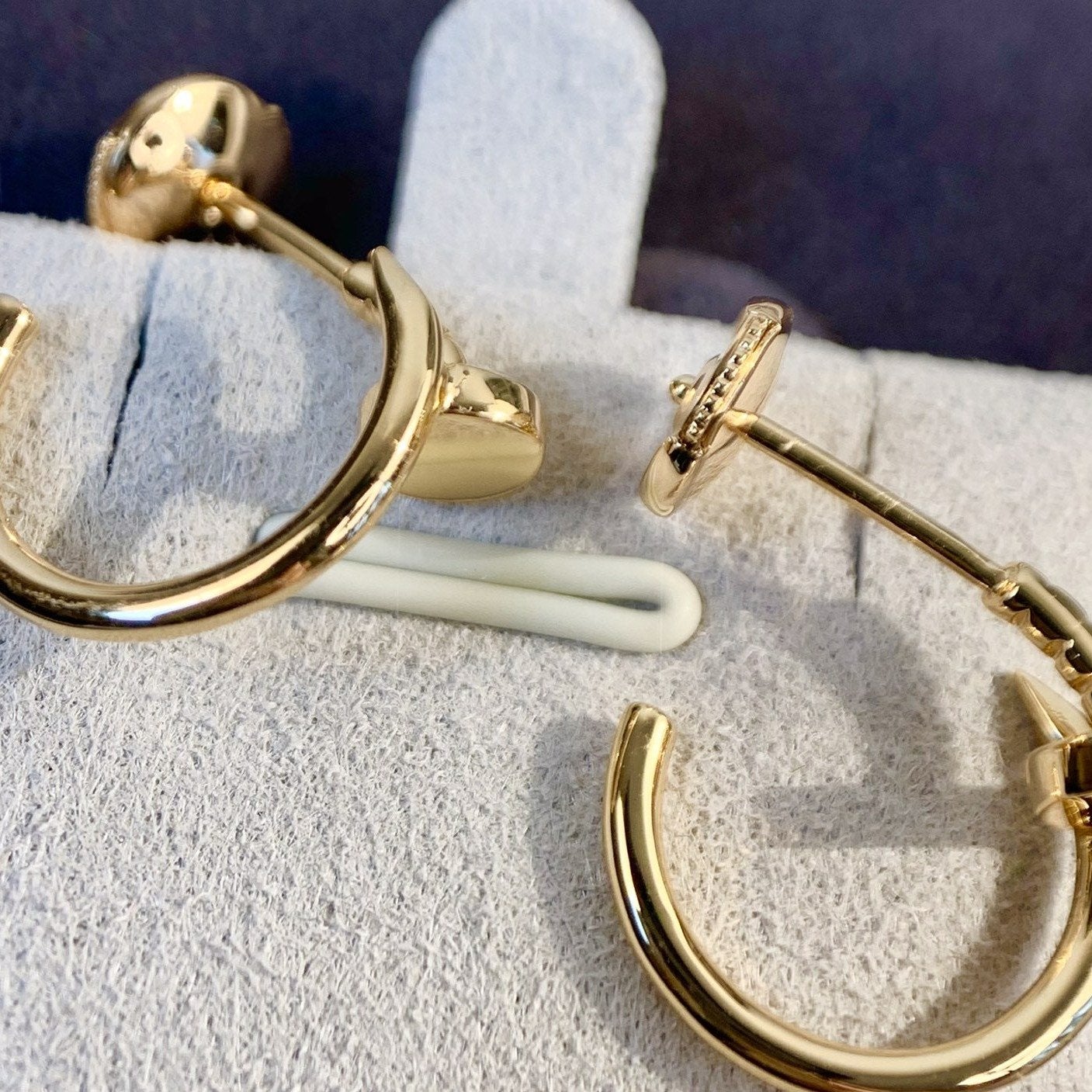 [Luxe]JUSTE EARRINGS PINK GOLD