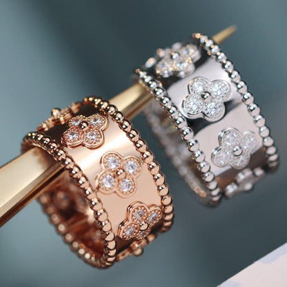 [LUXE]CLOVER KALEIDOSCOPE RING 10MM