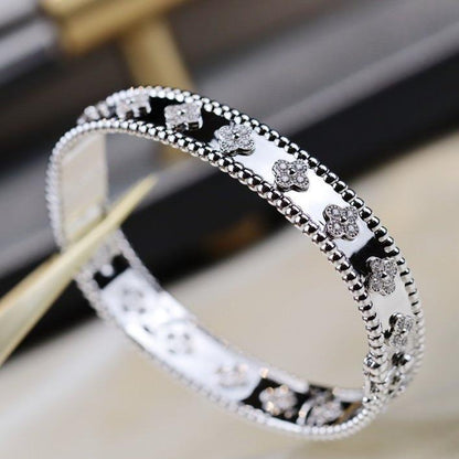 [LUXE]クローバーブレスレット 8mm ダイヤモンド