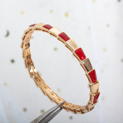 [Luxe]SERPENTI BRACELET PINK GOLD RUBELLITE