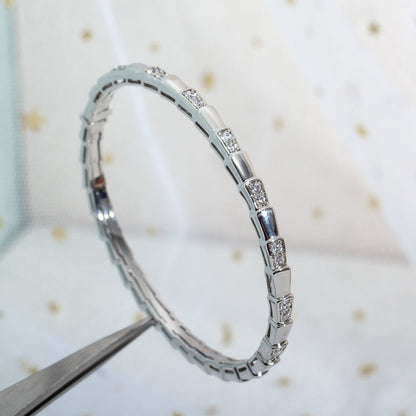 [Luxe]SERPENTI BRACELET SILVER DIAMOND