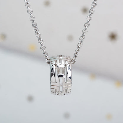 [Luxe]PARENTESI NECKLACE SILVER