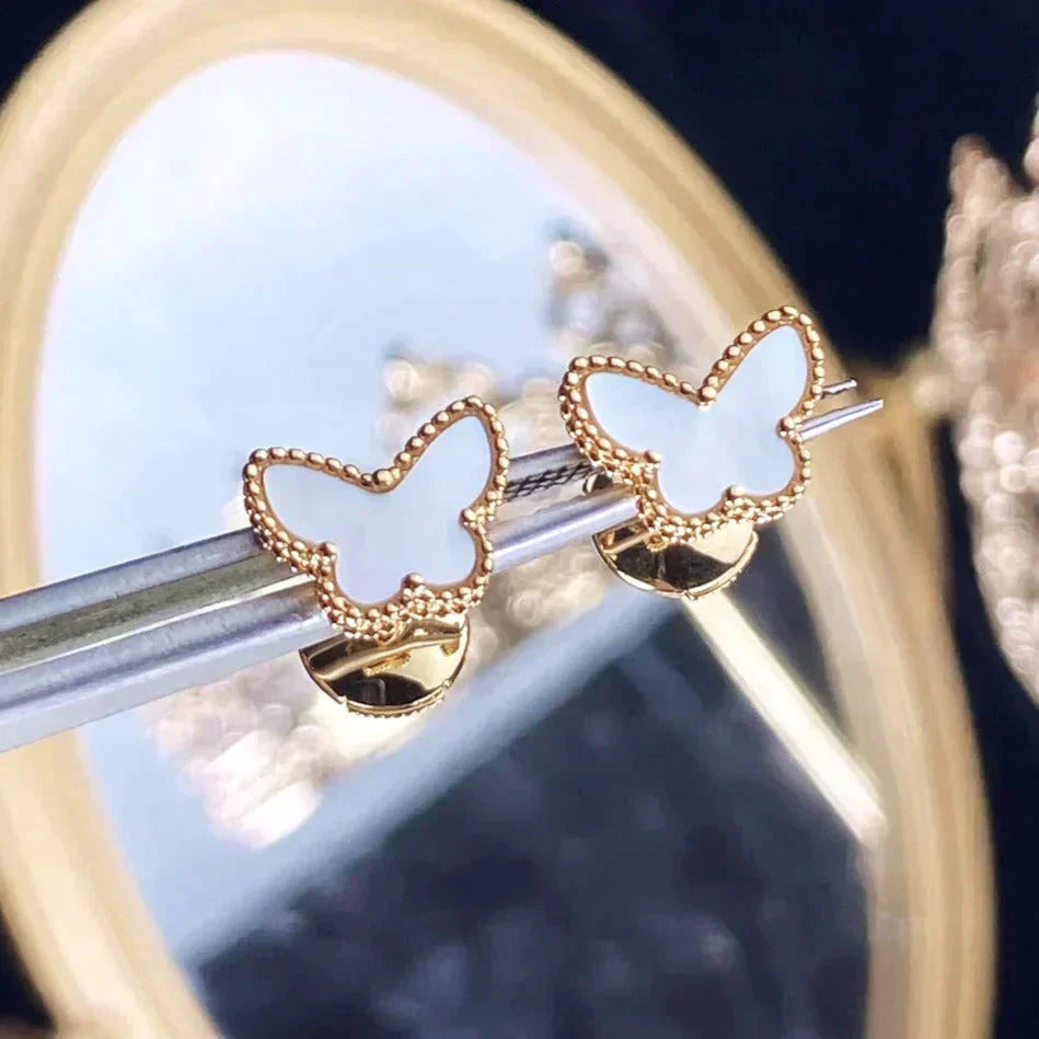 [Luxe]SWEET BUTTERFLY MOP EARSTUDS