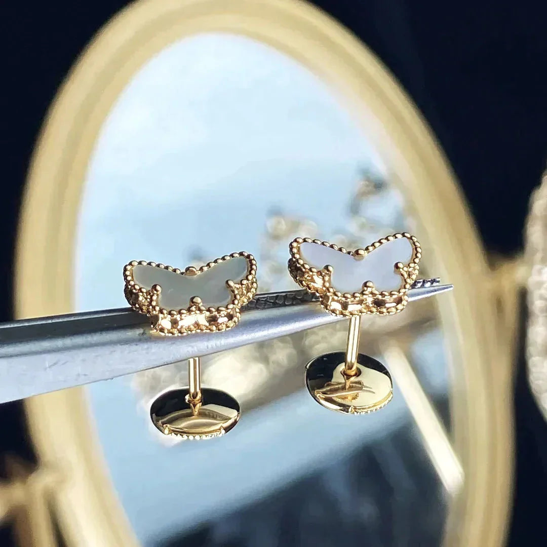 [Luxe]SWEET BUTTERFLY MOP EARSTUDS