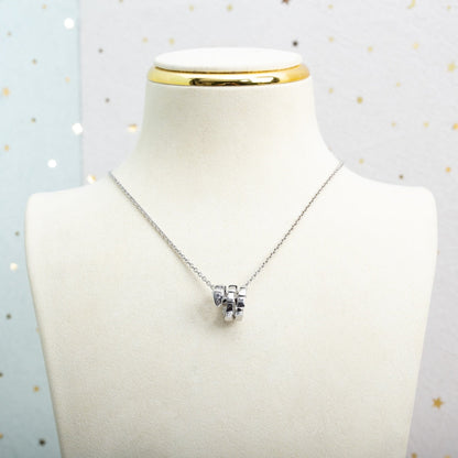 [Luxe]SERPENTI SILVER NECKLACE DIAMOND