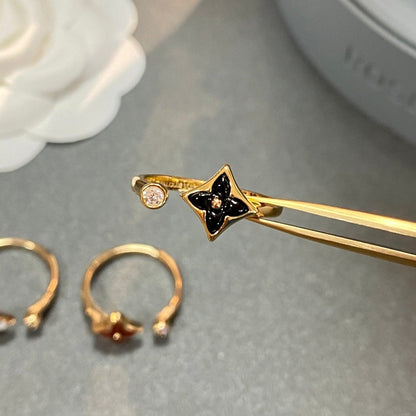 [LUXE]STAR 1 DIAMANT OFFENER RING