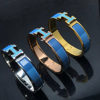 [LUXE]H ARMBAND BLAUER REGENBOGEN KERAMIK
