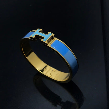 [LUXE]H ARMBAND BLAUER REGENBOGEN KERAMIK