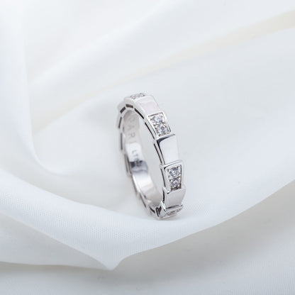 [Luxe]SERPENTI RING SILVER  3MM