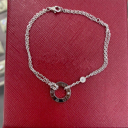 [LUXE] LOVE ARMBAND 2 DIAMANTEN