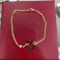 [LUXE] LOVE ARMBAND 2 DIAMANTEN