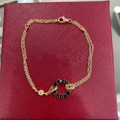 [Luxe Jewelry] LOVE BRACELET 2 DIAMOND