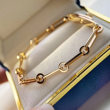 [LUXE]KETTENARMBAND, KLEINES MODELL, DIAMANT