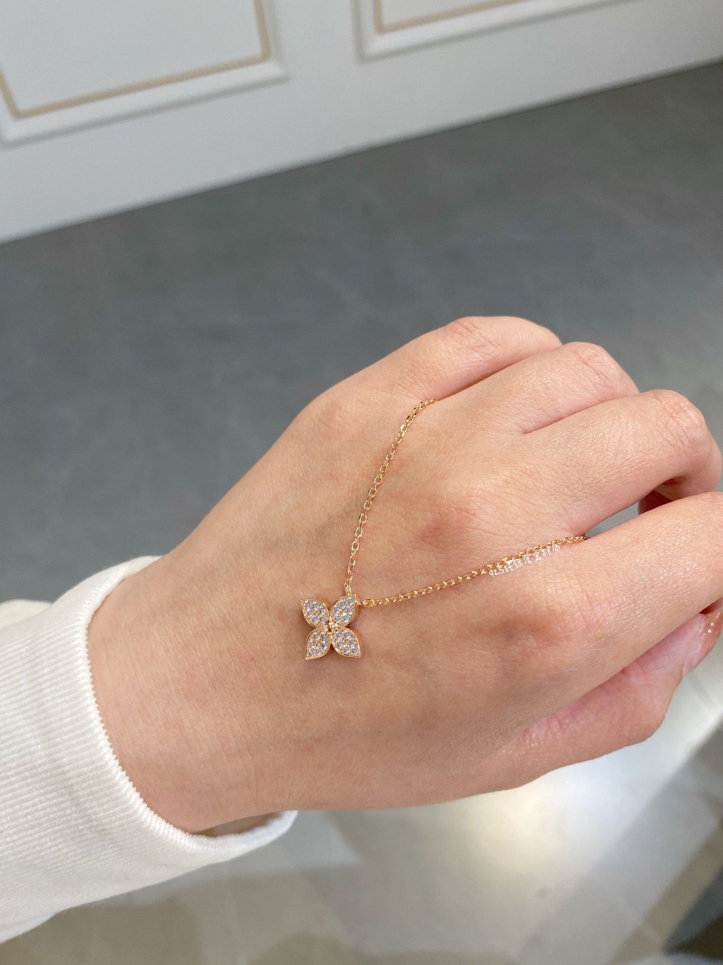 [Luxe]STAR DIAMOND NECKALCE