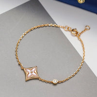 [LUXE]STAR 1 DIAMANT-ARMBAND IN ROSA GOLD