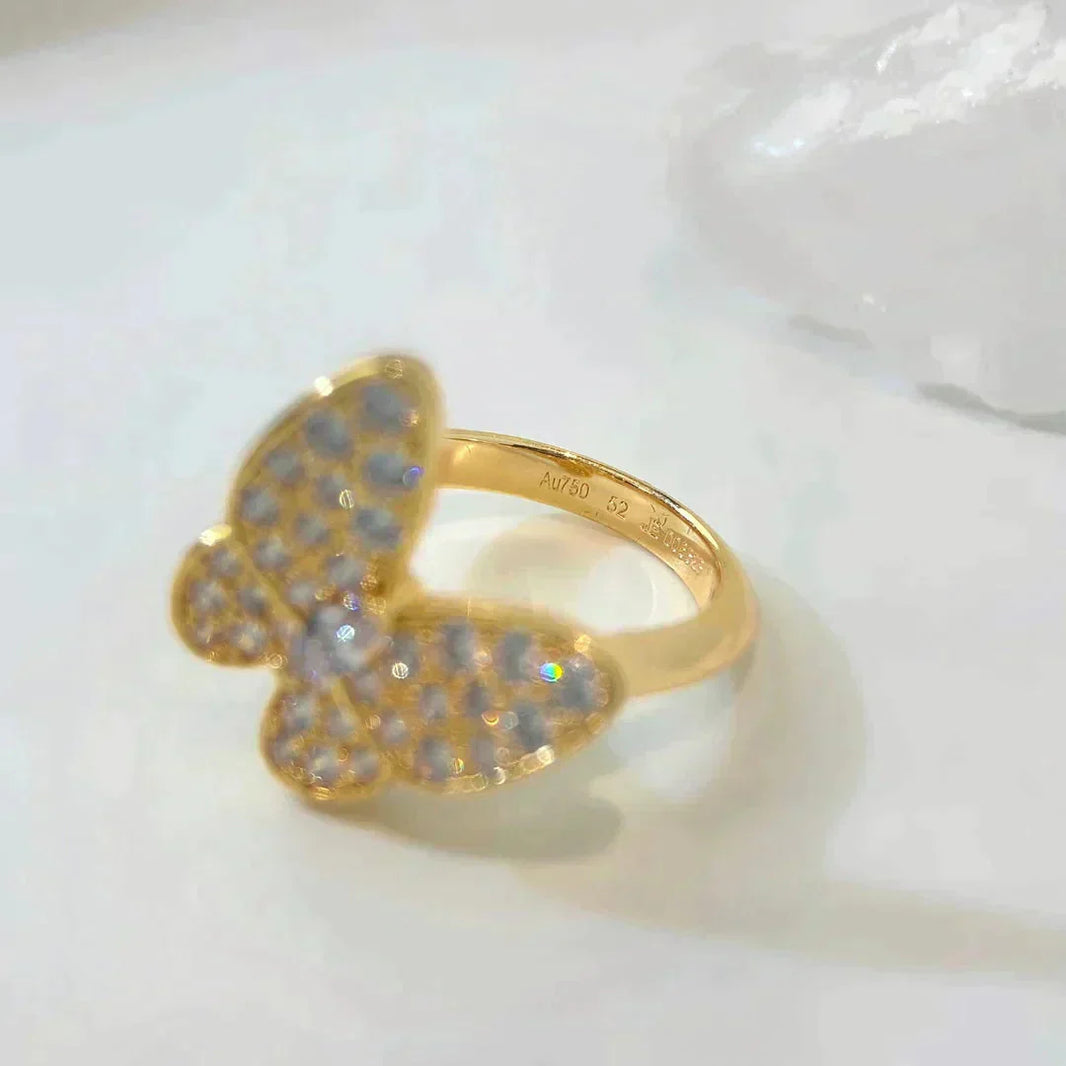 [LUXE]BUTTERFLY DIAMOND RING