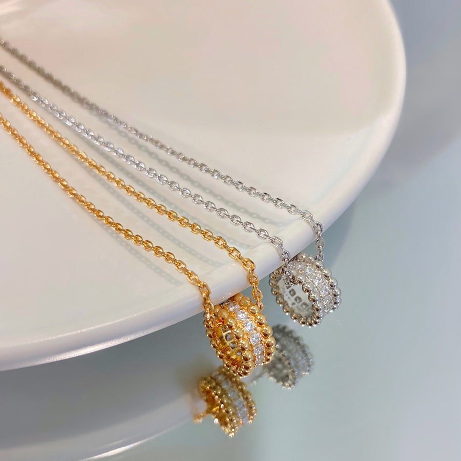 [LUXE]パーリー ダイヤモンドネックレス