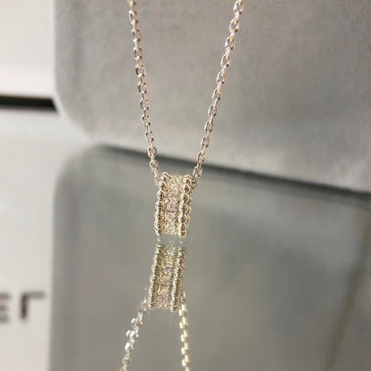 [LUXE]パーリー ダイヤモンドネックレス