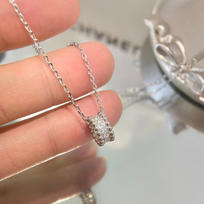 [LUXE]パーリー ダイヤモンドネックレス