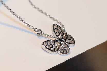 [Luxe]BUTTERFLY DIAMOND NECKLACE