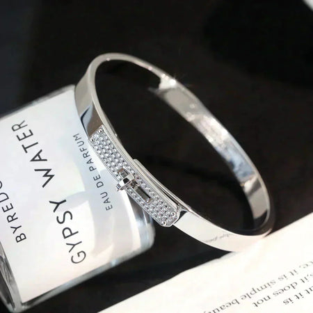 [Luxe Jewelry]KELLY SILVER DIAMOND BRACELET