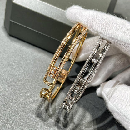 [Luxe Jewelry]MOVE 10TH PAVED DIAMOND BRACELET