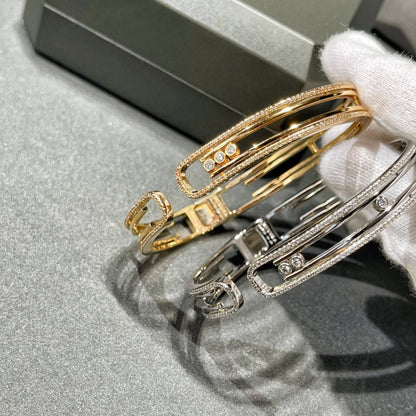 [Luxe Jewelry]MOVE 10TH PAVED DIAMOND BRACELET