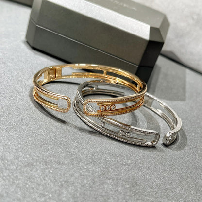 [Luxe Jewelry]MOVE 10TH PAVED DIAMOND BRACELET