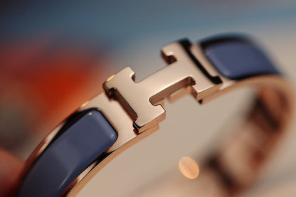 [LUXE]H ARMBAND 12MM BLAU GRAU