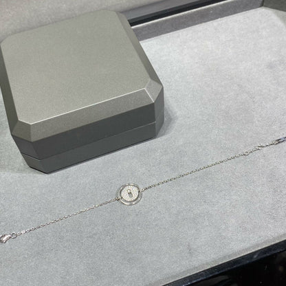 [Luxe Jewelry]LUCKY MOVE DIAMOND PAVED BRACELET