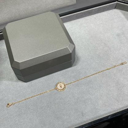 [Luxe Jewelry]LUCKY MOVE DIAMOND PAVED BRACELET