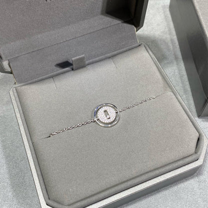 [Luxe Jewelry]LUCKY MOVE DIAMOND PAVED BRACELET