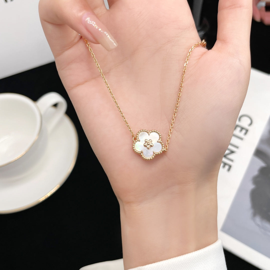 [Luxe]LUCKY SPRING ROSE GOLD MOP BRACELET