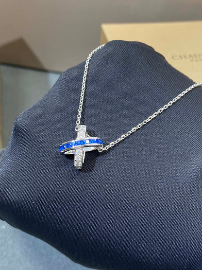 [LUXE]LIENS ダイヤモンド シルバーネックレス