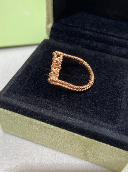 [LUXE]CLOVER RIVERSIBLE RING GOLD COLLECTION