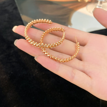 [Luxe]CLASH HOOP EARRINGS