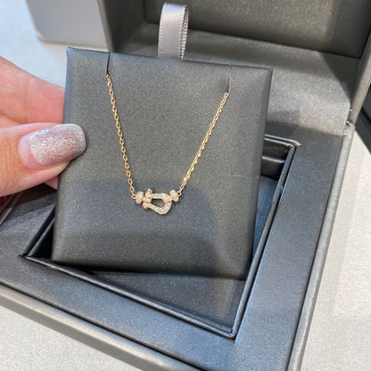 [Luxe]FORCE 10 DIAMOND PINK GOLD NECKLACE MINI MODEL