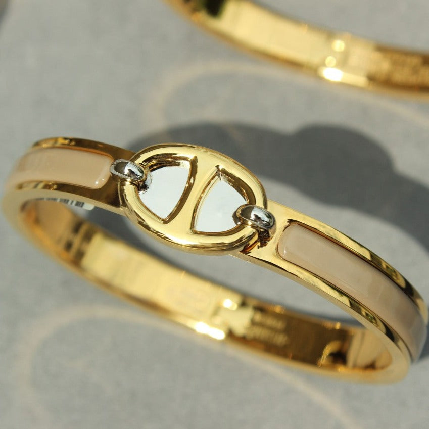 [Luxe]CLIC CHAINE GOLD BRACELET