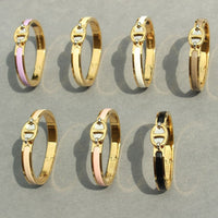 [LUXE]CLIC CHAINE GOLD ARMBAND
