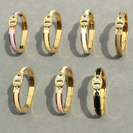[LUXE]CLIC CHAINE GOLD ARMBAND