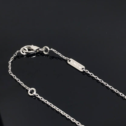 [LUXE]クローバー ピーターサイト シルバー ロングネックレス